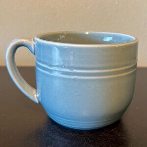 Threshold WESTFIELD Robin Eggshell Blue Stoneware Mug w/  Embossed Detailing